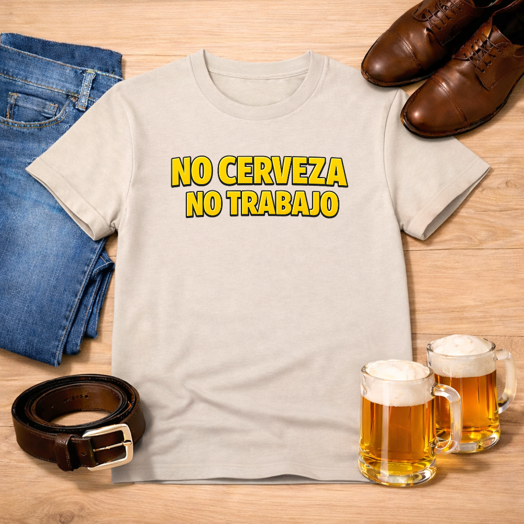 No Cerveza No Trabajo – Priorities Tee