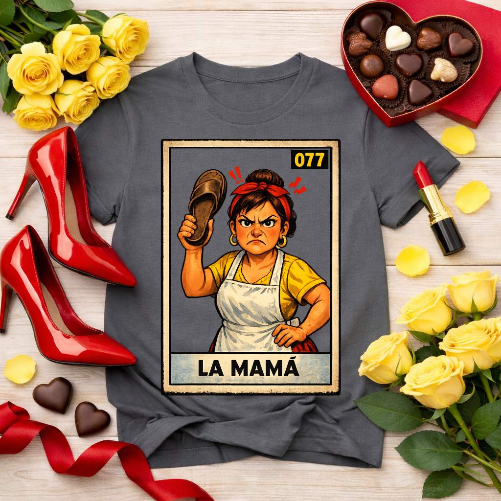 La mamá, lotería - jefa tee