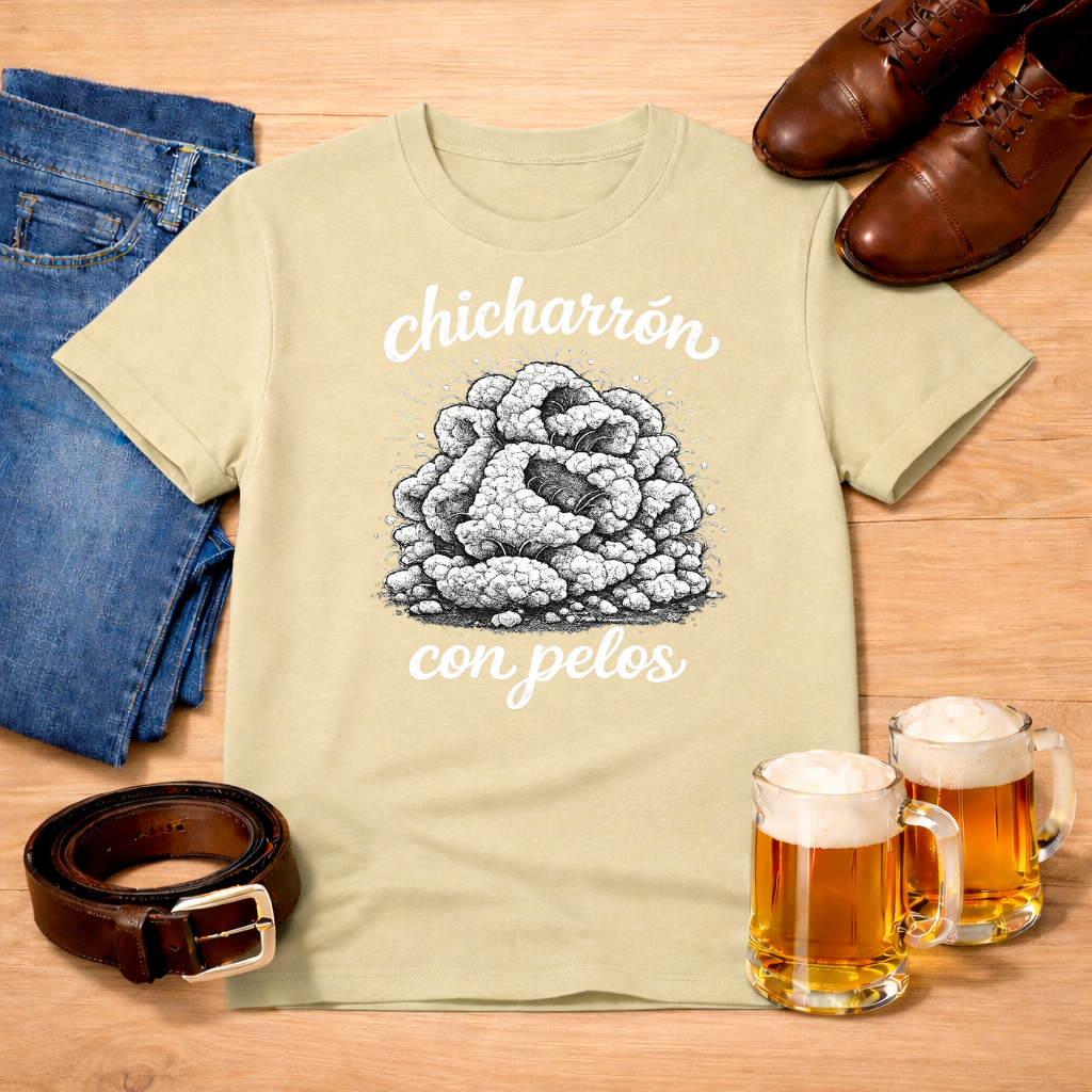 Chicharrón con pelos - Tee