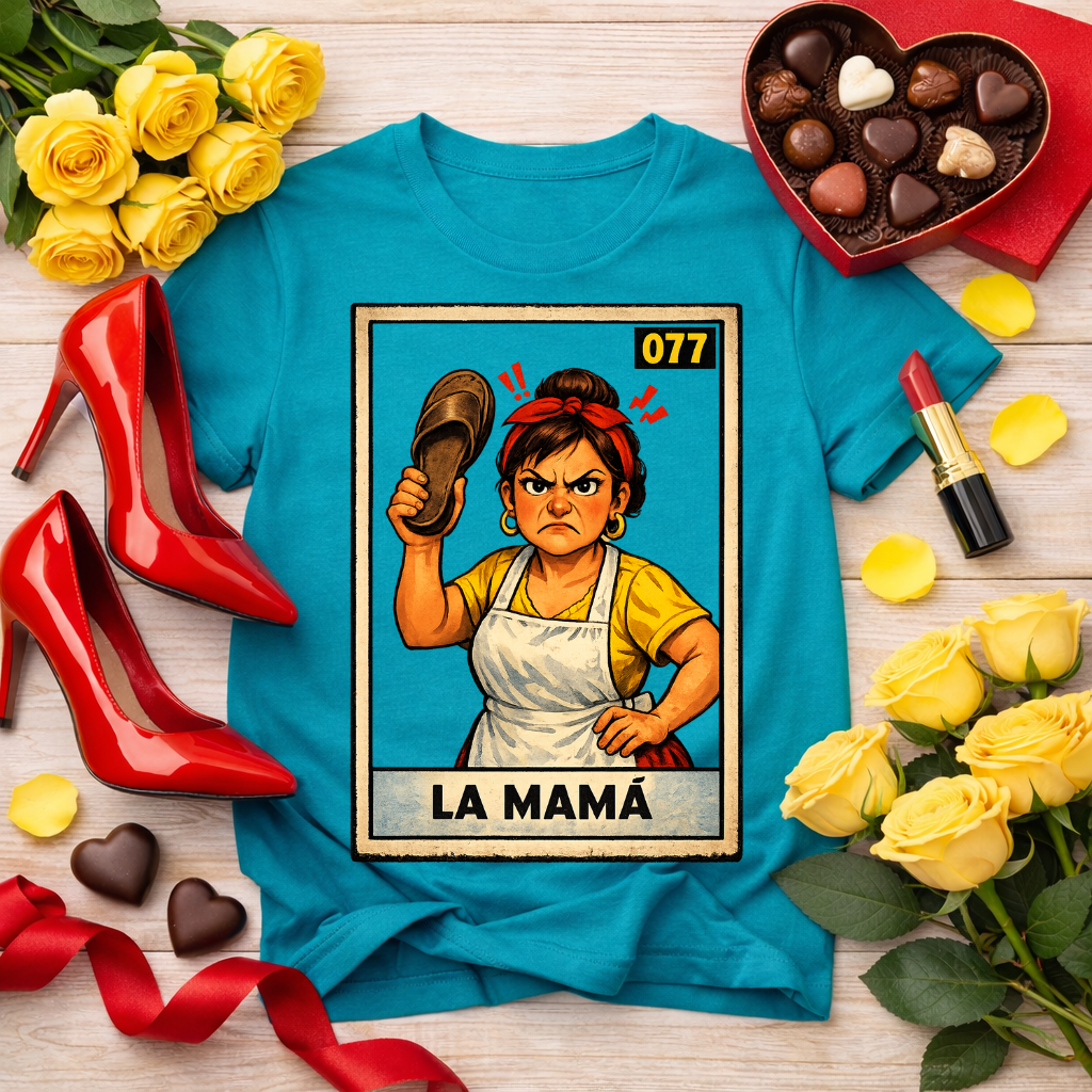 La mamá, lotería - jefa tee
